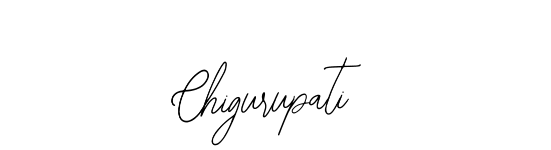 How to make Chigurupati name signature. Use Bearetta-2O07w style for creating short signs online. This is the latest handwritten sign. Chigurupati signature style 12 images and pictures png