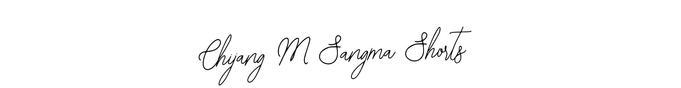 Create a beautiful signature design for name Chijang M Sangma Shorts. With this signature (Bearetta-2O07w) fonts, you can make a handwritten signature for free. Chijang M Sangma Shorts signature style 12 images and pictures png