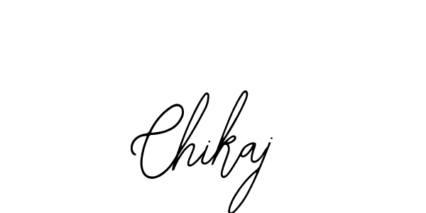 The best way (Bearetta-2O07w) to make a short signature is to pick only two or three words in your name. The name Chikaj include a total of six letters. For converting this name. Chikaj signature style 12 images and pictures png
