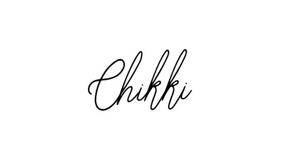 Use a signature maker to create a handwritten signature online. With this signature software, you can design (Bearetta-2O07w) your own signature for name Chikki. Chikki signature style 12 images and pictures png