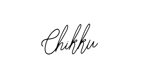 How to make Chikku signature? Bearetta-2O07w is a professional autograph style. Create handwritten signature for Chikku name. Chikku signature style 12 images and pictures png