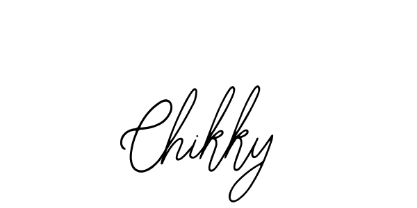 Also You can easily find your signature by using the search form. We will create Chikky name handwritten signature images for you free of cost using Bearetta-2O07w sign style. Chikky signature style 12 images and pictures png