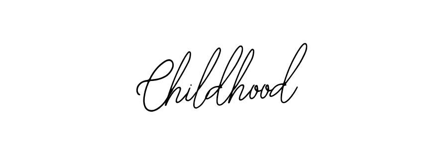 Make a beautiful signature design for name Childhood. With this signature (Bearetta-2O07w) style, you can create a handwritten signature for free. Childhood signature style 12 images and pictures png