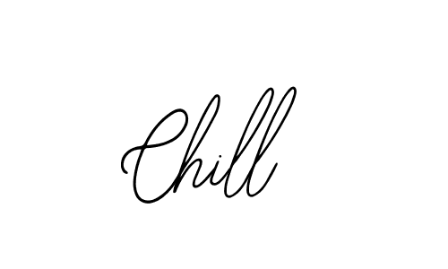 How to make Chill signature? Bearetta-2O07w is a professional autograph style. Create handwritten signature for Chill name. Chill signature style 12 images and pictures png