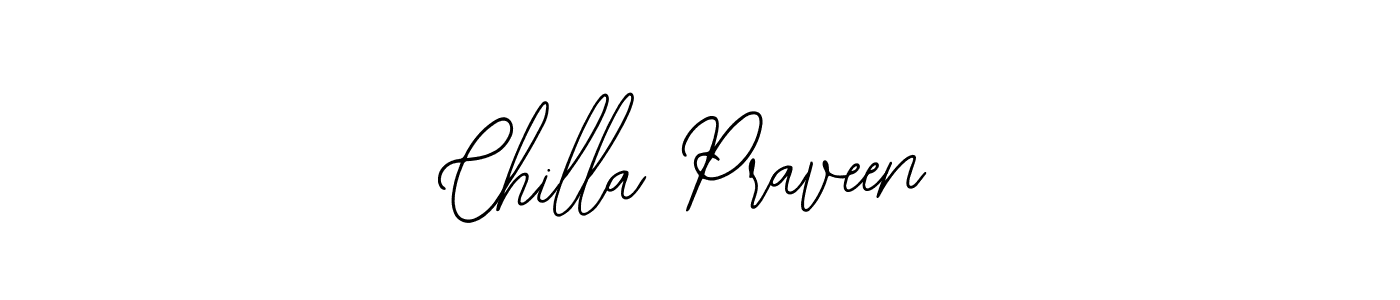 How to Draw Chilla Praveen signature style? Bearetta-2O07w is a latest design signature styles for name Chilla Praveen. Chilla Praveen signature style 12 images and pictures png