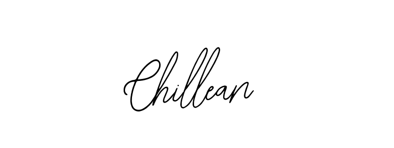 Make a beautiful signature design for name Chillean. With this signature (Bearetta-2O07w) style, you can create a handwritten signature for free. Chillean signature style 12 images and pictures png