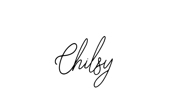 You can use this online signature creator to create a handwritten signature for the name Chilsy. This is the best online autograph maker. Chilsy signature style 12 images and pictures png