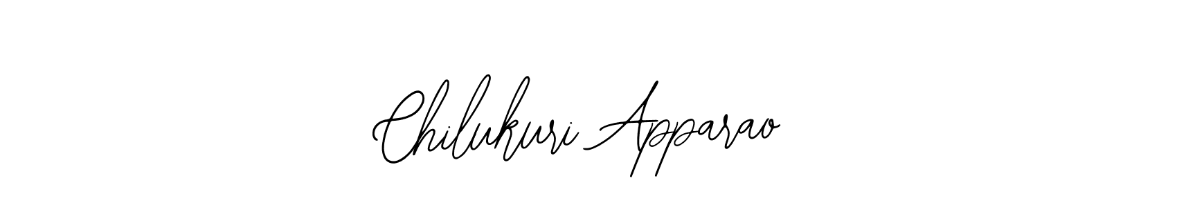 if you are searching for the best signature style for your name Chilukuri Apparao. so please give up your signature search. here we have designed multiple signature styles  using Bearetta-2O07w. Chilukuri Apparao signature style 12 images and pictures png