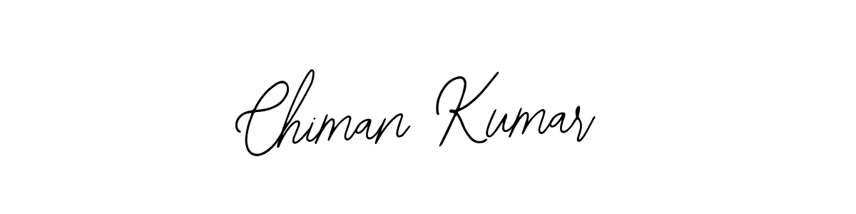 Create a beautiful signature design for name Chiman Kumar. With this signature (Bearetta-2O07w) fonts, you can make a handwritten signature for free. Chiman Kumar signature style 12 images and pictures png