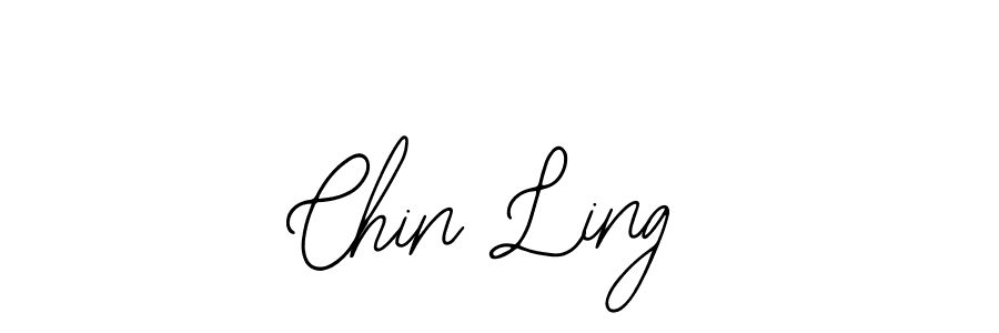 Use a signature maker to create a handwritten signature online. With this signature software, you can design (Bearetta-2O07w) your own signature for name Chin Ling. Chin Ling signature style 12 images and pictures png