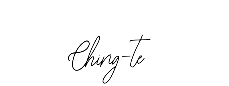 You can use this online signature creator to create a handwritten signature for the name Ching-te. This is the best online autograph maker. Ching-te signature style 12 images and pictures png