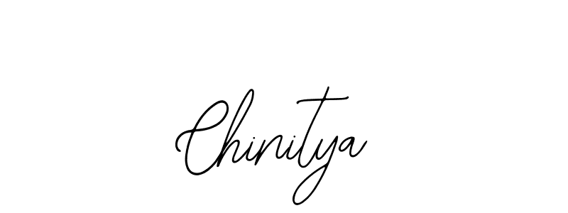 Use a signature maker to create a handwritten signature online. With this signature software, you can design (Bearetta-2O07w) your own signature for name Chinitya. Chinitya signature style 12 images and pictures png