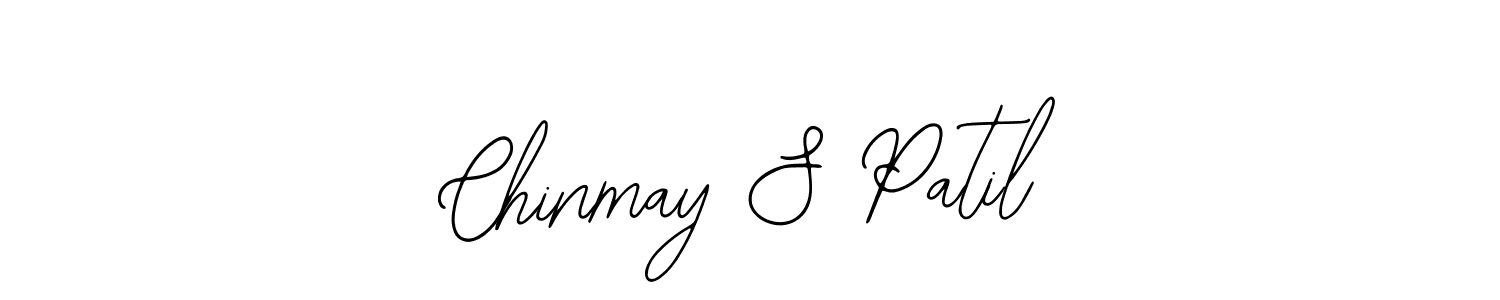 This is the best signature style for the Chinmay S Patil name. Also you like these signature font (Bearetta-2O07w). Mix name signature. Chinmay S Patil signature style 12 images and pictures png