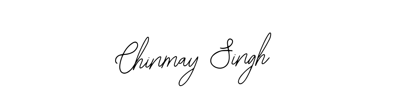 How to make Chinmay Singh name signature. Use Bearetta-2O07w style for creating short signs online. This is the latest handwritten sign. Chinmay Singh signature style 12 images and pictures png