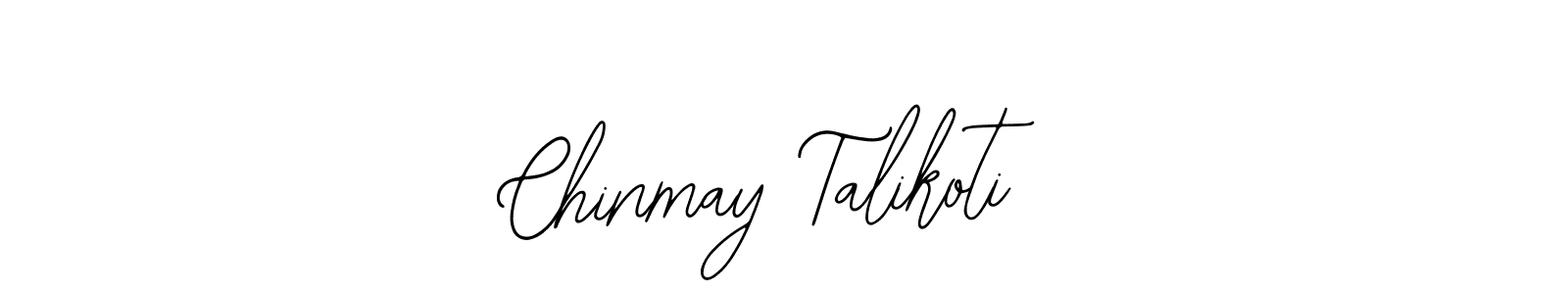 Also You can easily find your signature by using the search form. We will create Chinmay Talikoti name handwritten signature images for you free of cost using Bearetta-2O07w sign style. Chinmay Talikoti signature style 12 images and pictures png