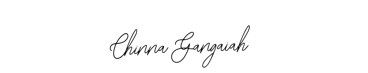 Also we have Chinna Gangaiah name is the best signature style. Create professional handwritten signature collection using Bearetta-2O07w autograph style. Chinna Gangaiah signature style 12 images and pictures png