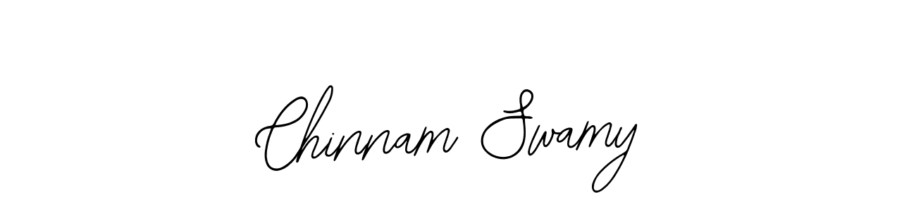 Also we have Chinnam Swamy name is the best signature style. Create professional handwritten signature collection using Bearetta-2O07w autograph style. Chinnam Swamy signature style 12 images and pictures png