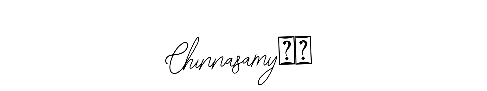 It looks lik you need a new signature style for name Chinnasamy❤️. Design unique handwritten (Bearetta-2O07w) signature with our free signature maker in just a few clicks. Chinnasamy❤️ signature style 12 images and pictures png