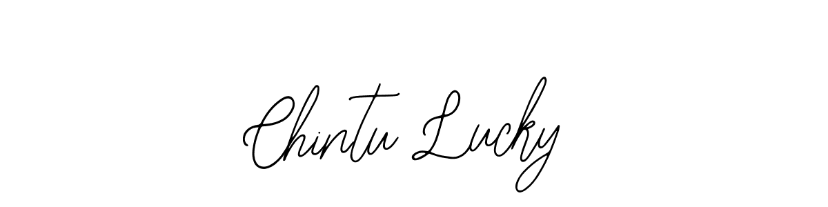 Also we have Chintu Lucky name is the best signature style. Create professional handwritten signature collection using Bearetta-2O07w autograph style. Chintu Lucky signature style 12 images and pictures png