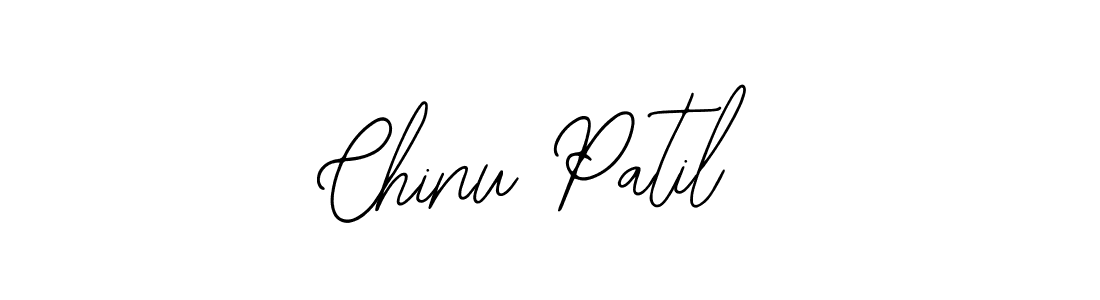 How to make Chinu Patil name signature. Use Bearetta-2O07w style for creating short signs online. This is the latest handwritten sign. Chinu Patil signature style 12 images and pictures png