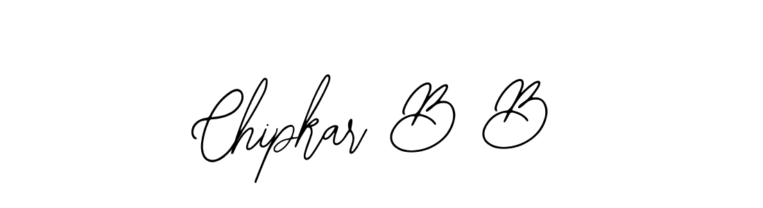 if you are searching for the best signature style for your name Chipkar B B. so please give up your signature search. here we have designed multiple signature styles  using Bearetta-2O07w. Chipkar B B signature style 12 images and pictures png