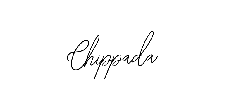 Use a signature maker to create a handwritten signature online. With this signature software, you can design (Bearetta-2O07w) your own signature for name Chippada. Chippada signature style 12 images and pictures png