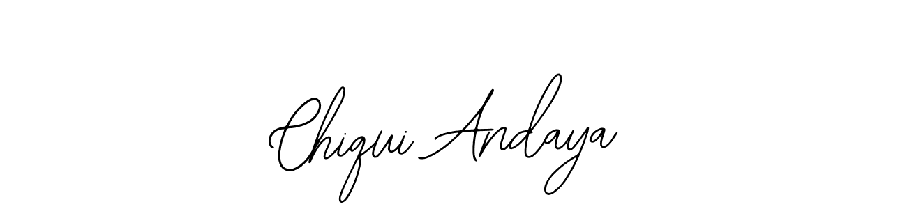 Create a beautiful signature design for name Chiqui Andaya. With this signature (Bearetta-2O07w) fonts, you can make a handwritten signature for free. Chiqui Andaya signature style 12 images and pictures png