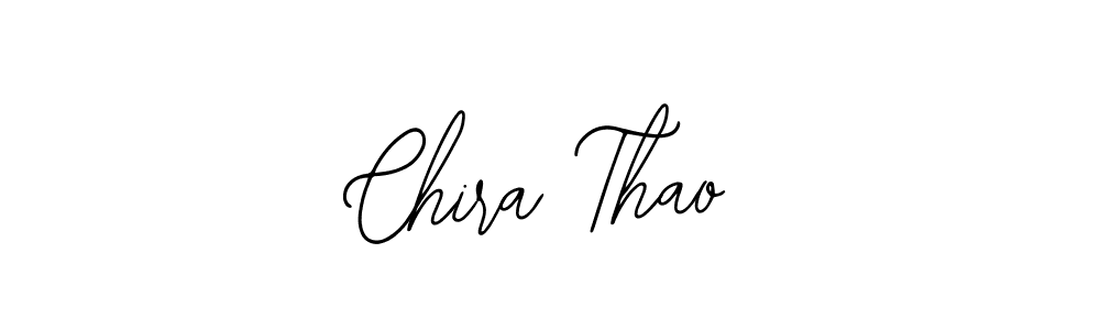 Use a signature maker to create a handwritten signature online. With this signature software, you can design (Bearetta-2O07w) your own signature for name Chira Thao. Chira Thao signature style 12 images and pictures png