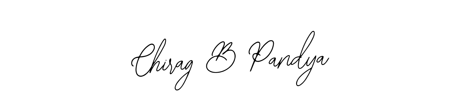 Also You can easily find your signature by using the search form. We will create Chirag B Pandya name handwritten signature images for you free of cost using Bearetta-2O07w sign style. Chirag B Pandya signature style 12 images and pictures png