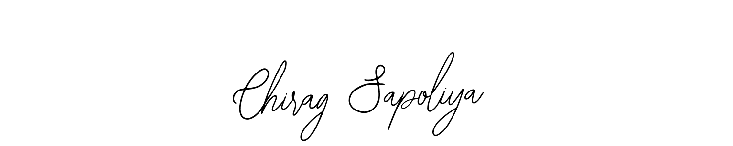 Use a signature maker to create a handwritten signature online. With this signature software, you can design (Bearetta-2O07w) your own signature for name Chirag Sapoliya. Chirag Sapoliya signature style 12 images and pictures png