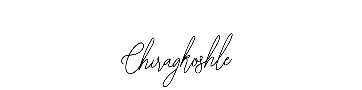 Chiragkoshle stylish signature style. Best Handwritten Sign (Bearetta-2O07w) for my name. Handwritten Signature Collection Ideas for my name Chiragkoshle. Chiragkoshle signature style 12 images and pictures png