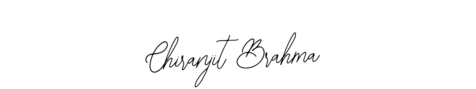 Use a signature maker to create a handwritten signature online. With this signature software, you can design (Bearetta-2O07w) your own signature for name Chiranjit Brahma. Chiranjit Brahma signature style 12 images and pictures png