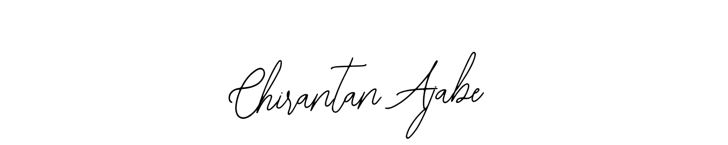 Bearetta-2O07w is a professional signature style that is perfect for those who want to add a touch of class to their signature. It is also a great choice for those who want to make their signature more unique. Get Chirantan Ajabe name to fancy signature for free. Chirantan Ajabe signature style 12 images and pictures png