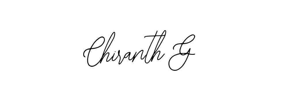 See photos of Chiranth G official signature by Spectra . Check more albums & portfolios. Read reviews & check more about Bearetta-2O07w font. Chiranth G signature style 12 images and pictures png