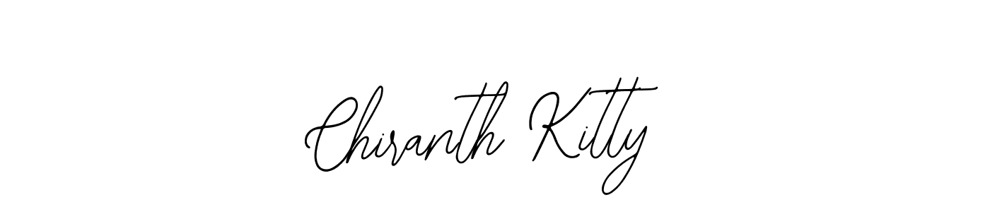 Chiranth Kitty stylish signature style. Best Handwritten Sign (Bearetta-2O07w) for my name. Handwritten Signature Collection Ideas for my name Chiranth Kitty. Chiranth Kitty signature style 12 images and pictures png