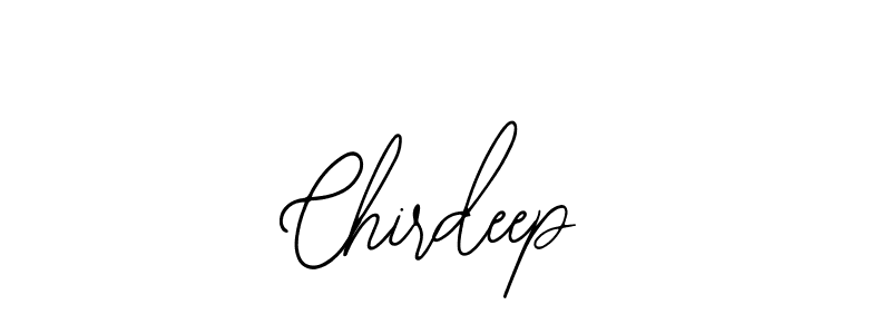 You should practise on your own different ways (Bearetta-2O07w) to write your name (Chirdeep) in signature. don't let someone else do it for you. Chirdeep signature style 12 images and pictures png