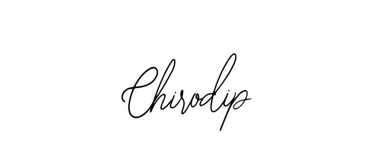 How to make Chirodip name signature. Use Bearetta-2O07w style for creating short signs online. This is the latest handwritten sign. Chirodip signature style 12 images and pictures png