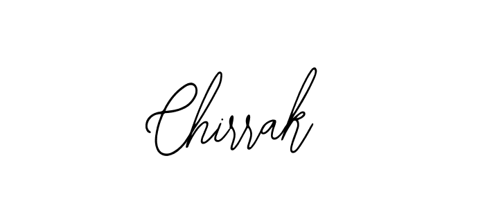 The best way (Bearetta-2O07w) to make a short signature is to pick only two or three words in your name. The name Chirrak include a total of six letters. For converting this name. Chirrak signature style 12 images and pictures png