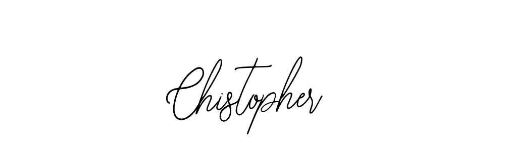 Use a signature maker to create a handwritten signature online. With this signature software, you can design (Bearetta-2O07w) your own signature for name Chistopher. Chistopher signature style 12 images and pictures png