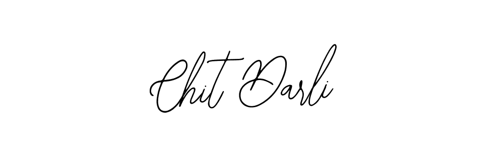 Also we have Chit Darli name is the best signature style. Create professional handwritten signature collection using Bearetta-2O07w autograph style. Chit Darli signature style 12 images and pictures png