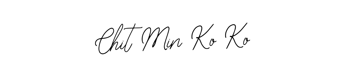 How to Draw Chit Min Ko Ko signature style? Bearetta-2O07w is a latest design signature styles for name Chit Min Ko Ko. Chit Min Ko Ko signature style 12 images and pictures png