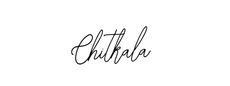 How to make Chitkala signature? Bearetta-2O07w is a professional autograph style. Create handwritten signature for Chitkala name. Chitkala signature style 12 images and pictures png