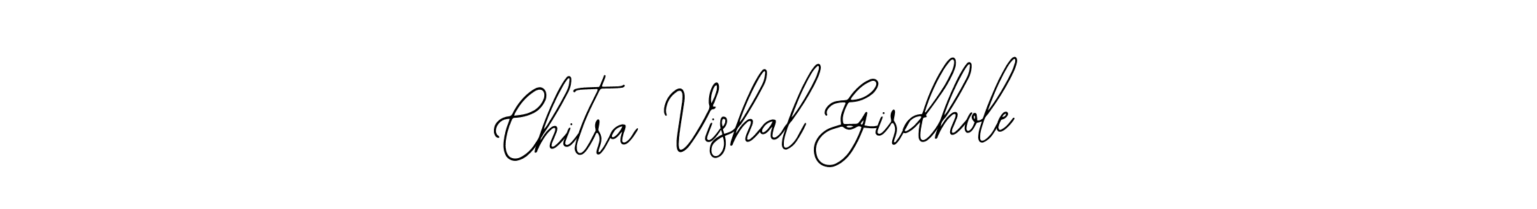 Also we have Chitra Vishal Girdhole name is the best signature style. Create professional handwritten signature collection using Bearetta-2O07w autograph style. Chitra Vishal Girdhole signature style 12 images and pictures png