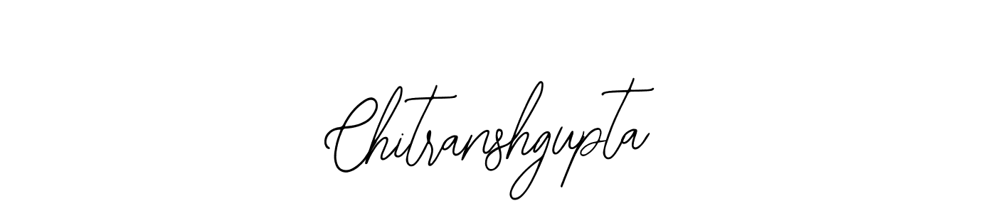 Design your own signature with our free online signature maker. With this signature software, you can create a handwritten (Bearetta-2O07w) signature for name Chitranshgupta. Chitranshgupta signature style 12 images and pictures png