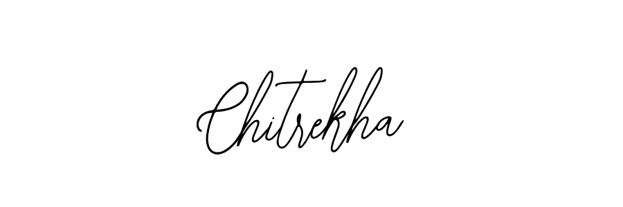 if you are searching for the best signature style for your name Chitrekha. so please give up your signature search. here we have designed multiple signature styles  using Bearetta-2O07w. Chitrekha signature style 12 images and pictures png