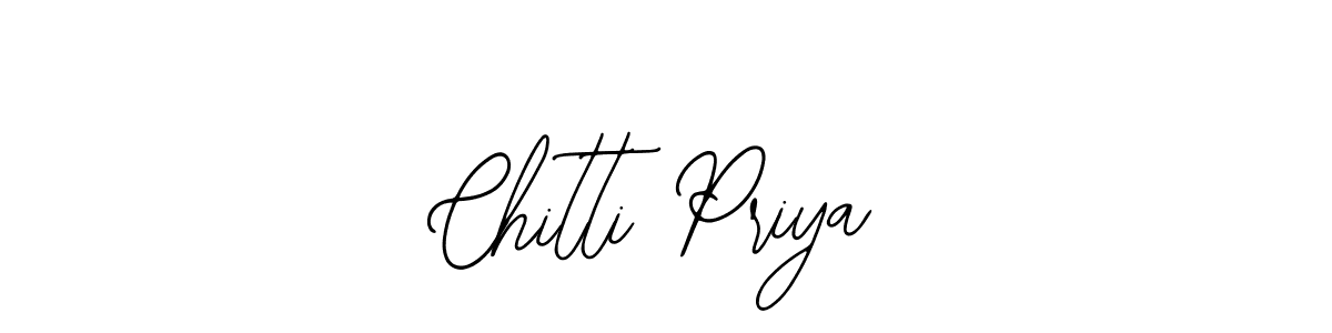 Create a beautiful signature design for name Chitti Priya. With this signature (Bearetta-2O07w) fonts, you can make a handwritten signature for free. Chitti Priya signature style 12 images and pictures png
