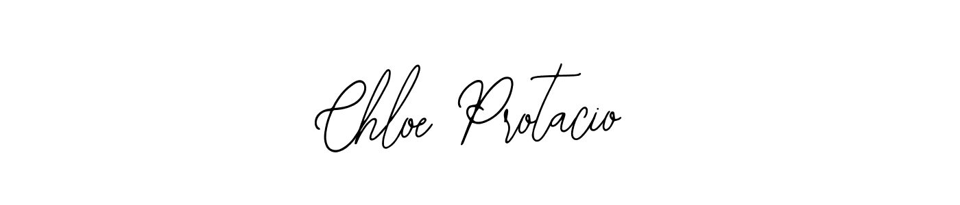 How to make Chloe Protacio name signature. Use Bearetta-2O07w style for creating short signs online. This is the latest handwritten sign. Chloe Protacio signature style 12 images and pictures png