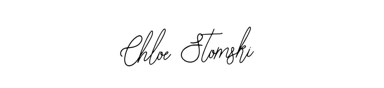 You should practise on your own different ways (Bearetta-2O07w) to write your name (Chloe Stomski) in signature. don't let someone else do it for you. Chloe Stomski signature style 12 images and pictures png