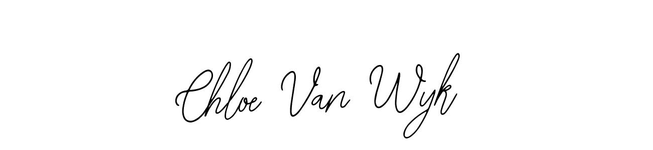 Similarly Bearetta-2O07w is the best handwritten signature design. Signature creator online .You can use it as an online autograph creator for name Chloe Van Wyk. Chloe Van Wyk signature style 12 images and pictures png