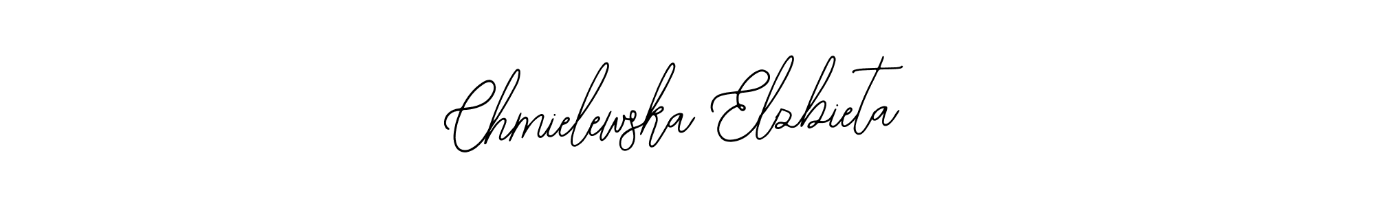 if you are searching for the best signature style for your name Chmielewska Elzbieta. so please give up your signature search. here we have designed multiple signature styles  using Bearetta-2O07w. Chmielewska Elzbieta signature style 12 images and pictures png